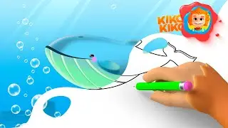 KikoKiko Crta Kita  | Kako Se Crta Kit | KikoKiko Pesme Za Decu & Kako Se Crta
