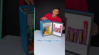 How to make mini refrigerator at home #hackerjp #shorts