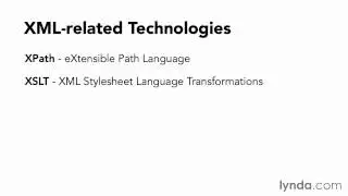 05 XML related technologies