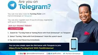 Turning Point with Femi Emmanuel || 12th September || TPGF