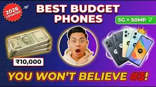 🔥 Best Smartphones Under ₹10,000 in April 2026!