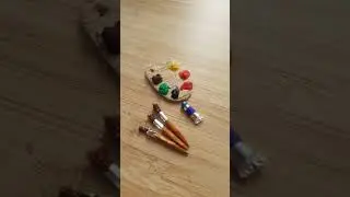 diy miniatur Farbtube #shorts #basteln #diy #miniature #miniaturediy #miniatur #acryl #tutorial 🎨👩‍🎨