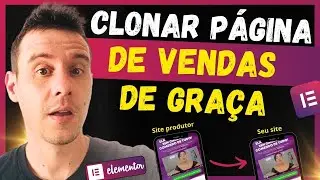 2 FORMAS GRATUITAS de Clonar a Página de Vendas do Produtor no Elementor