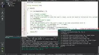Variables - Getting User Input