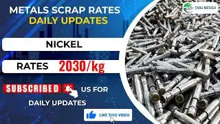 15 July 22 metal scrap rate update copper aluminum iron lead nickel stainless steel HMS cast iron