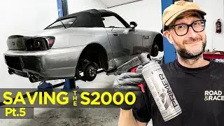 How To Respray Car Bodywork With A Rattle Can | Saving The S2000 Pt.5