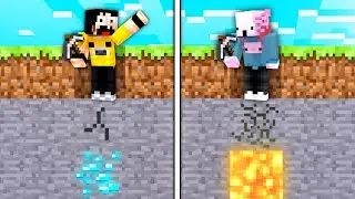 Minecraft'ta SADECE ALTIMIZI KAZABİLİYORUZ!