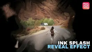 How To Create Ink Splash Reveal Effect Status Video | Inshot Tutorial