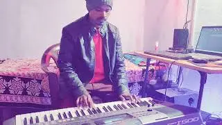 Chand Badri Me //Piano Music//Instrumental Cover Song//Yamaha I 500
