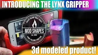 The Lynx Gripper - A hand held smart phone videography gripper with battery pack support!