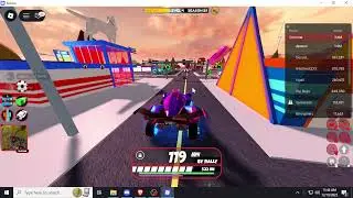 Playing ROBLOX Jailbreak with ultra graphics (recording corrupted)
