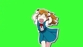 ✔️GREEN SCREEN EFFECTS: Anime Girl Dancing