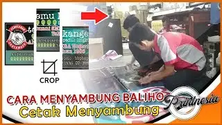Tutorial Menyambung Banner Spanduk Baliho Part 2