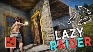 STEALING my BASE BACK from the LAZIEST RAIDER EVER! - Rust Solo Survival #3