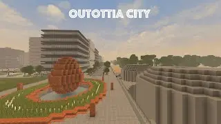 Minecraft : Présentions de ma ville ( Outottia City ) 64%
