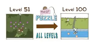 Thief Puzzle All Levels Walkthrough (Part 2) | No Commentary & No Music | Android Gameplay