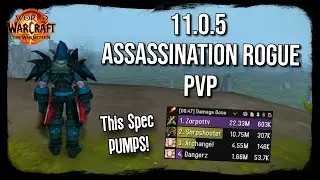 11.0.5 Assassination Rogue PVP - This Spec PUMPS! ...Way Better Than Subtlety