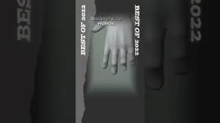 Sculpting 3d Hands in Blender 2022 