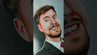 I Draw @MrBeast | 3D Art Drawing #shorts #youtubeshorts #mrbeast #art #drawing #rahiljindran