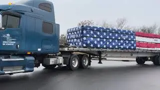 Freedom Series Stars & Stripes Flatbed Tarps | United Tarps | American Tarping