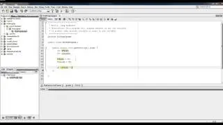 First Java Program using NetBeans