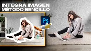 Crea FOTOMONTAJE PRO con 4 CAPAS en Photoshop