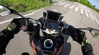Мотодальгяк. Тверь - Старица - Ржев - Псковская обл  GR 500 водолазка