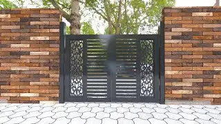 main gate in 3ds Max , #interiordesigner ,#frontelevation2d3d ,#modeling ,#kitchen