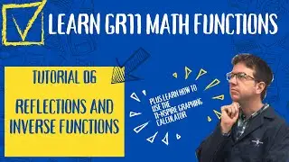 Reflection and Inverses of Functions in Grade 11 University Math + TI-nspire Calculator Tips!