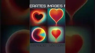 AI generates - a heart inside a dna in space