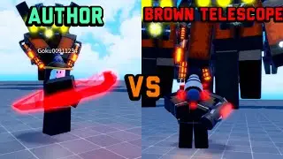 Author vs brown telescope in super box siege defense