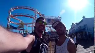 Los Angeles 2015 - Santa Monica Pier - RAW Video