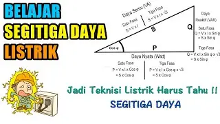 Rumus Segitiga Daya Listrik !! Mudah dipahami