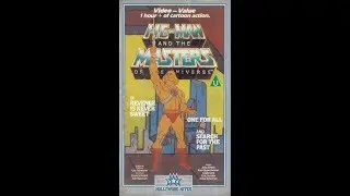 Original VHS Opening: He-Man and the Masters of the Universe - Vol. 1 (UK Retail Tape)