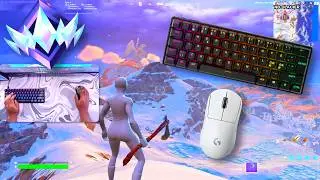 Apex Pro Mini Keyboard ASMR 😴 Unreal Ranked Gameplay ⭐