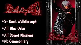 Devil May Cry HD Remaster S-Rank Full Game Walkthrough --- All Blue Orb & Secret Missions