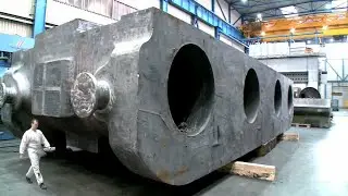 How Giant Workpieces Are Cast & Machined With Heavy Equipment - CNC Machine - Forging Machine