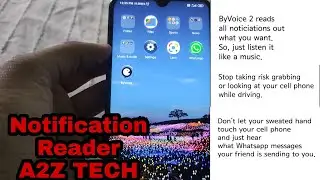 Notifications Reader And Announcer For Android [Hindi]