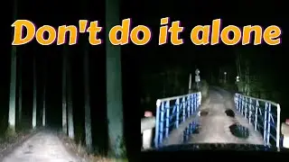 Don't drive alone in a creppy forest in the middle of a dark night #forest #creepy #night #dark