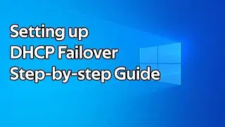 How to setup DHCP failover step by step guide (Windows Server 2022) In Hindi/Urdu