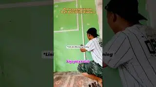 Tutorial mudah pasang Wall Moulding Gypsum 