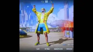 Pubg Mobile Emote Attitude Status🔥| #short #shorts
