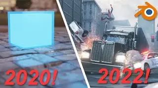My Blender Progression 2022!