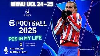 New UEFA Champions League Adboard 24/25 - PES 2021 & Football Life 2025 I 4K #pes2021