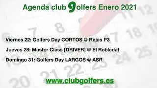 ClubGolfers Agenda Enero 2021