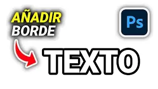 Cómo Añadir un Borde en un Texto en Photoshop
