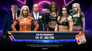 AEW Road Rager: Eva vs Jade Ford (c)