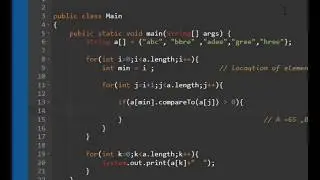 Sorting Strings Alphabetically using compareTo() Method in Java || JAVA Programs