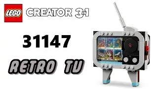 LEGO 31147 RETRO TV | 3D Instructions