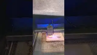 Test Etch and cut xTool D1 - Off the Cuff - Wacky Wood Works